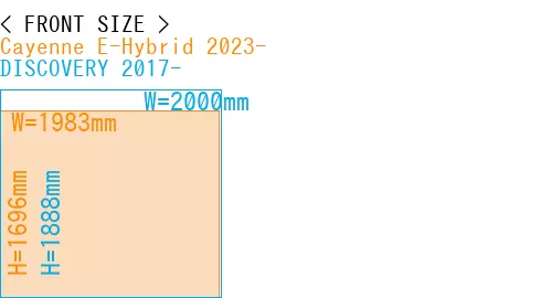 #Cayenne E-Hybrid 2023- + DISCOVERY 2017-